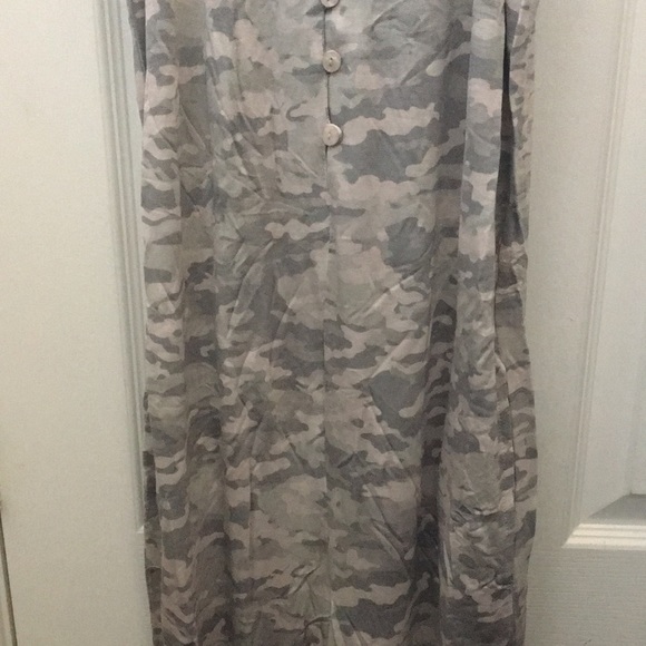 LADIES’ NWT honeydew Grey Camo Lounge Jumpsuit (S) - Picture 4 of 16